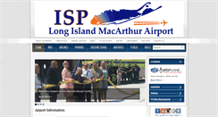 Desktop Screenshot of macarthurairport.com
